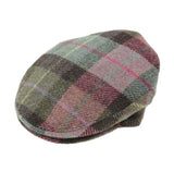 Ladies Harris Tweed Flat Cap (One Size)