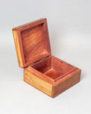 Wood Box - Carved Celtic Design Top