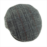 Gents Harris Tweed Flat Cap (One Size Fits Most)