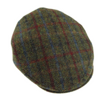 Gents Harris Tweed Flat Cap (One Size Fits Most)