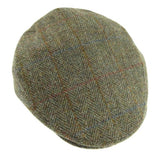 Gents Harris Tweed Flat Cap (One Size Fits Most)