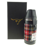 Hunting Flask - Harris Tweed