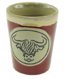 Highland Cow Shot Glass