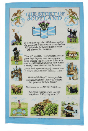 Tea Towel - Story of Scotland