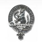 Cap Badge with Clan Crest (MacLachlan - R)