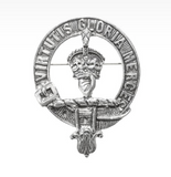 Cap Badge with Clan Crest (MacLachlan - R)