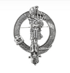 Cap Badge with Clan Crest (MacLachlan - R)