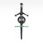 Kilt Pin with Clan Crest (MacKay-R)