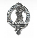 Cap Badge with Clan Crest (MacLachlan - R)