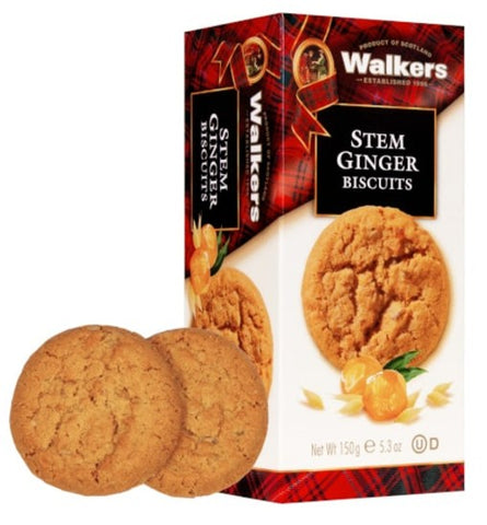 Walkers Stem Ginger Biscuits