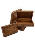 Box Wood with Mandala