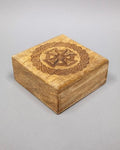 Box Wood with Lasered Cross