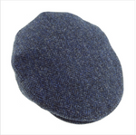 Gents Harris Tweed Flat Cap (One Size Fits Most)