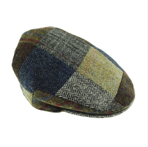 Harris Tweed Patch Cap (Assorted Colors)