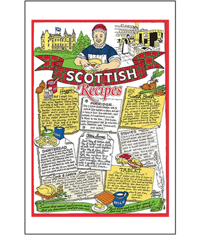 Tea Towel - Scottish Recipes