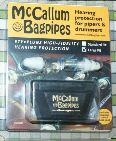 McCallum ETY Plugs Hearing Protection