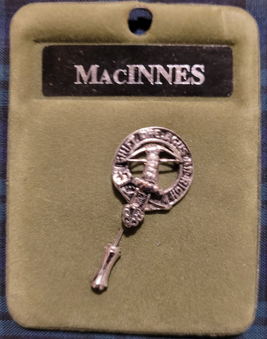 Lapel Pin Clan Crest MacInnes