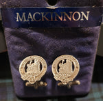 Cuff Links with Clan Crest CLOSE OUT, LIMITED TO STOCK ON HAND
