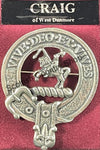 Cap Badge with Clan Crest (A-G)