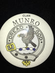 Button - 3" Round, Clan Crest
