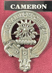 Cap Badge with Clan Crest (A-G)