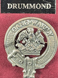 Cap Badge with Clan Crest (A-G)