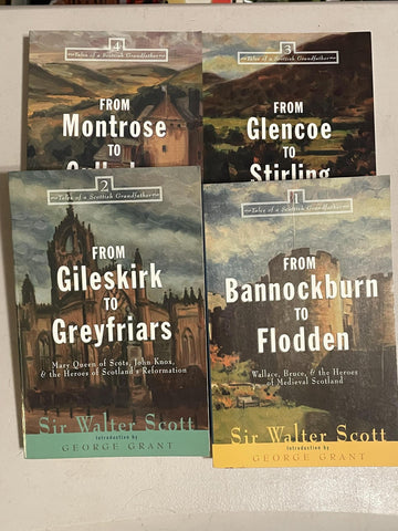 Tales of a Scottish Grandfather - Sir Walter Scott (set of 4)