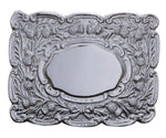 Buckle - Piper Thistle Border Styled Oval Center