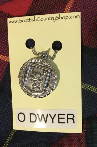 Pendant O'Dwyer Irish Crest w/ Chain
