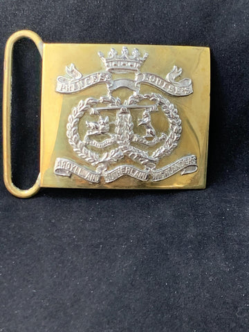 Buckle - Military Argyll & Sutherland Highlanders Brass