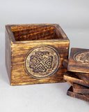 Coasters - Carved Wood Celtic