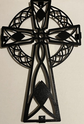 Celtic Cross Metal Art