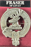 Cap Badge with Clan Crest (A-G)