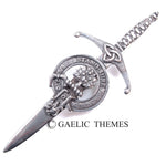 Kilt Pin with Clan Crest (A-G)