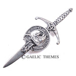 Kilt Pin with Clan Crest (A-G)