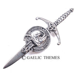 Kilt Pin with Clan Crest (A-G)