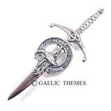 Kilt Pin with Clan Crest (A-G)