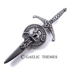 Kilt Pin with Clan Crest (A-G)