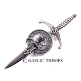 Kilt Pin with Clan Crest (A-G)