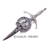 Kilt Pin with Clan Crest (A-G)