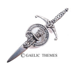 Kilt Pin with Clan Crest (A-G)