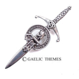 Kilt Pin with Clan Crest (A-G)