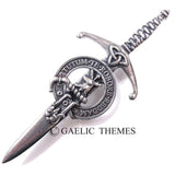 Kilt Pin with Clan Crest (A-G)