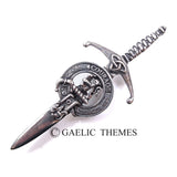 Kilt Pin with Clan Crest (A-G)