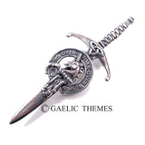 Kilt Pin with Clan Crest (A-G)