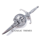 Kilt Pin with Clan Crest (A-G)