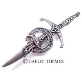 Kilt Pin with Clan Crest (A-G)