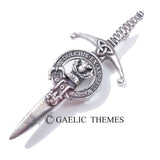 Kilt Pin with Clan Crest (A-G)