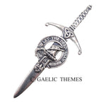 Kilt Pin with Clan Crest (A-G)