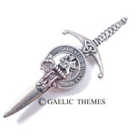 Kilt Pin with Clan Crest (A-G)